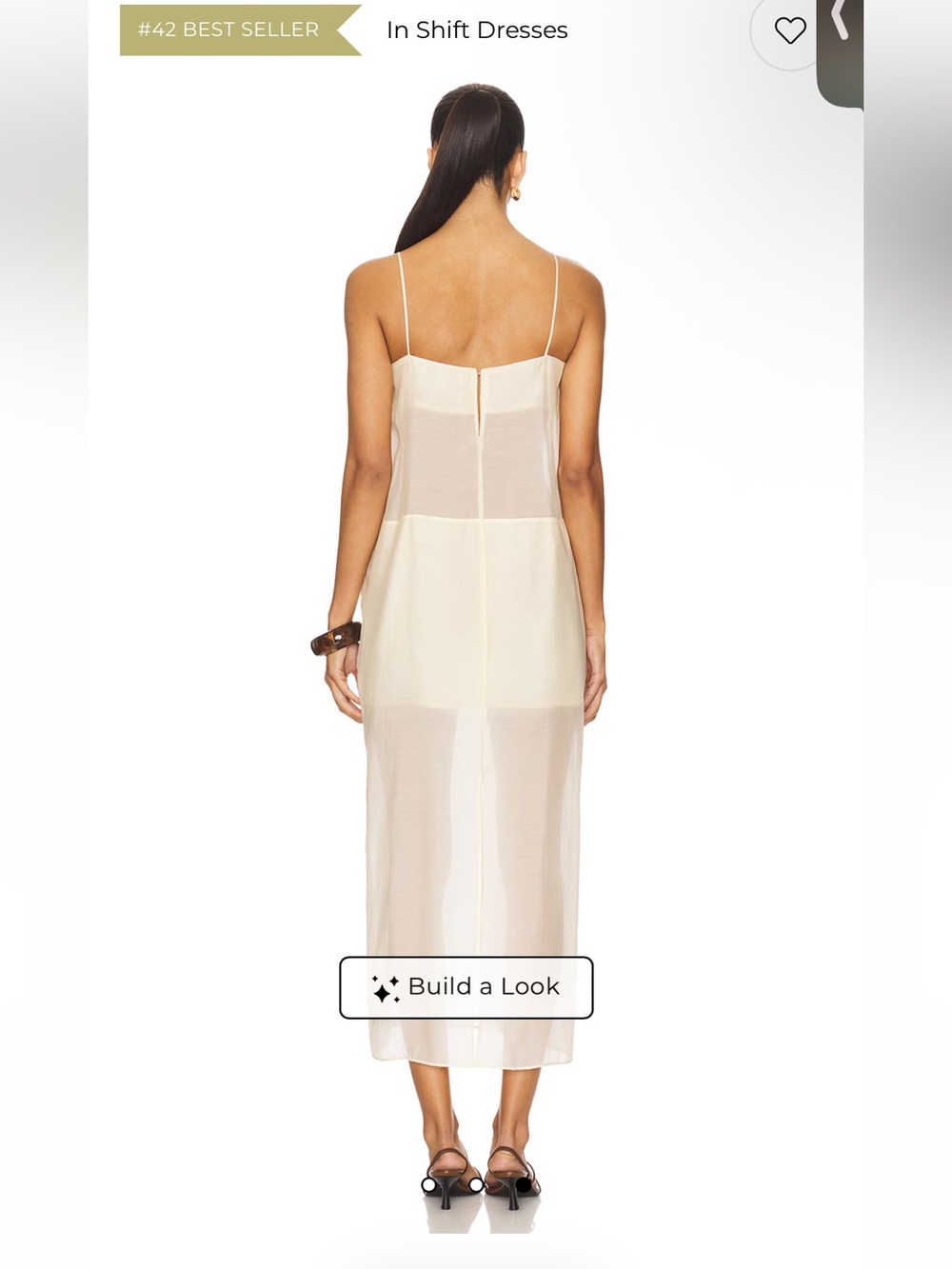 Eaves Ettore Maxi Dress in Butter Yellow - Picture 3 of 3